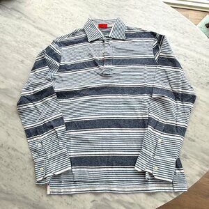 Isaia Men's Striped Cotton Casual Shirt